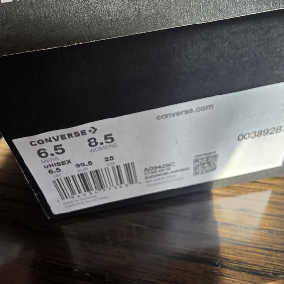 Chuck Taylor All Star XXHi Lace Up Shoes Unisex 6.5 Me S 8.5 Womens - Picture 13 of 16